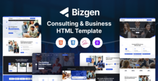 Bizgen - Business Consulting HTML Template by ThemeWant