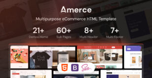 Amerce - Multipurpose eCommerce HTML, Bootstrap Template by themesflat
