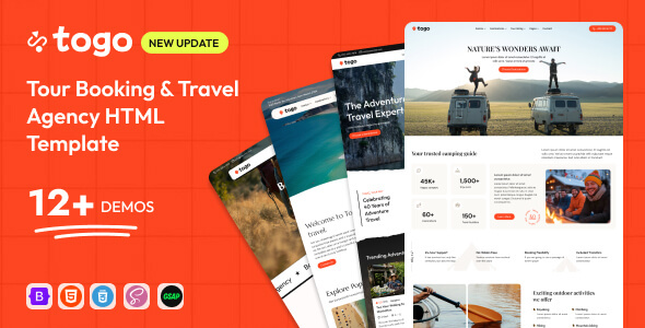 Togo - Tour & Travel Booking HTML Template by ib-themes