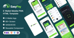 EasyPay | E-Wallet Mobile PWA HTML Template by themesflat
