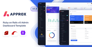 Approx  -  Ruby on Rails Admin & Dashboard Template by Mannat-Themes