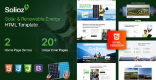 Solioz - Renewable Energy HTML Template by themeStek