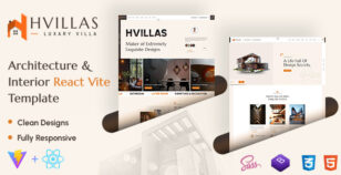 Hvillas - Architecture & Interior React Vite Template by thewebmax