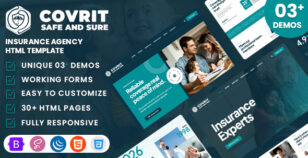 Covrit - Insurance Agency HTML Template by WebsiteLayout