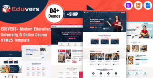 Eduvers – Modern Education, University & Online Course HTML5 Template by webstall