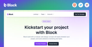 Block — SaaS & Startup Tailwind CSS Template by jitu