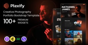 Plexify - Photography Portfolio Bootstrap Template by DexignZone