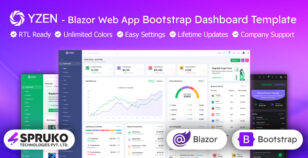 Yzen - Blazor Web App Bootstrap Admin Dashboard Template by SPRUKO