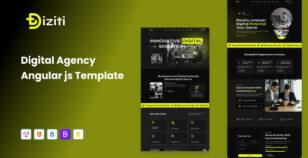 Diziti - Digital Agency Angular Template by PaiTheme