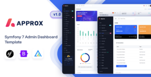 Approx - Symfony Admin & Dashboard Template by Mannat-Themes