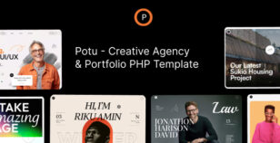Potu - Creative Agency & Portfolio PHP Template by template_path