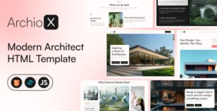 Archiox - Modern Architect HTML Template by template_path