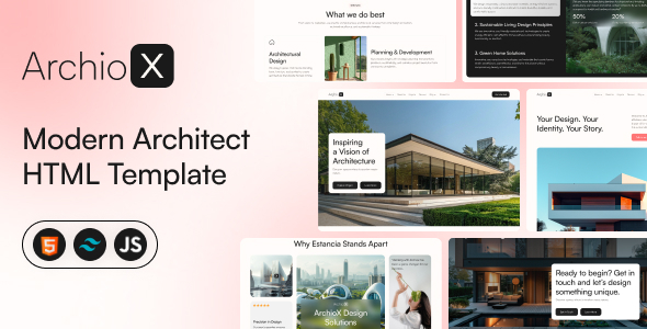 Archiox - Modern Architect HTML Template by template_path