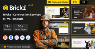 Brickz - Construction HTML Template by rs-theme