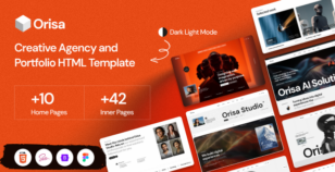 Orisa - Creative Agency & Portfolio HTML Template by alithemes