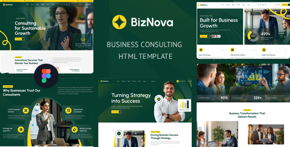 Rovix - Business Consulting HTML Template by pixenium-agency