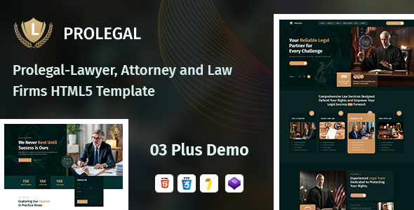 ProLegal – Lawyer, Attorney & Law Firm HTML5 Template by RefreshSquare