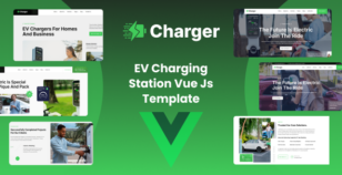Charger - EV Charging Station Vue Js Template by devstarit
