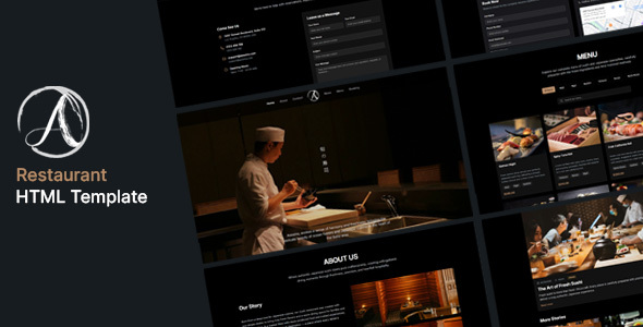 Aessina - Restaurant HTML Template by dreamingtheme