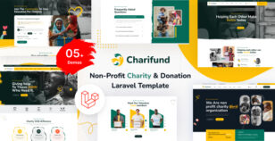 Charifund - Charity Donation & Fundraising NGO Laravel Template by wowtheme7