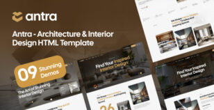 Antra - Architecture & Interior Design HTML Template by ib-themes