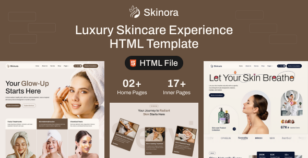 Skinura - Skincare HTML Template by pixelfit