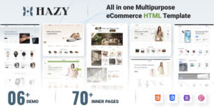Hazy - Multipurpose eCommerce HTML Template by PixelStrap