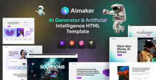 Aimaker - Ai Agency Technology HTML Template by AQLOVA