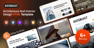 Axisbuilt - Architecture And Interior Design HTML Template by laralink