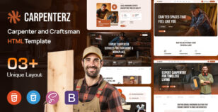 Carpenterz - Carpenter and Craftsman HTML Template by KodeSolution