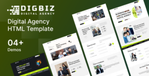 Digbiz - Digital Business Agency HTML Template by ARsyntax