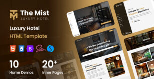 The Mist - Luxury Hotel HTML Template by HarnishDesign