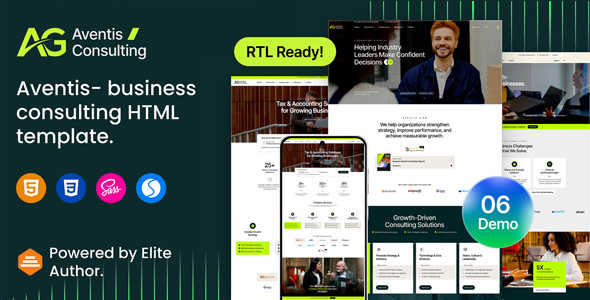 Aventis - Business Consulting HTML Template by egenslab
