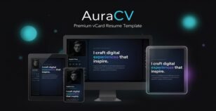 AuraCV - Premium vCard Resume HTML Template by theme_crazy