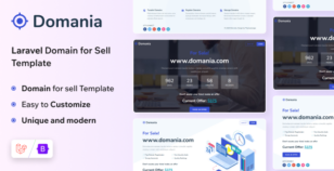 Domania - Domain For Sell Laravel Template by themesdesign