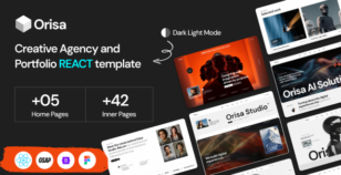 Orisa - Creative Agency & Portfolio React Template by alithemes