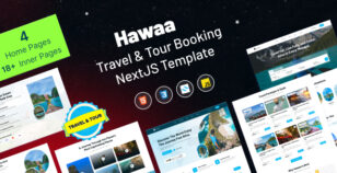 Hawaa - Travel and Tour Booking NextJS Template by SpreeThemes