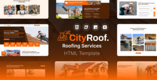 Cityroof - Roofing Services & Construction HTML Template by zcubethemes