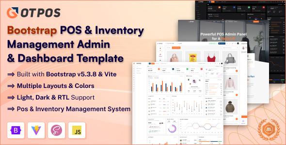 GotPos - HTML POS & Inventory Management Admin & Dashboard Template by SRBThemes