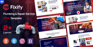 Fixify - Plumber & Handyman Repair HTML Template by ThemeMascot