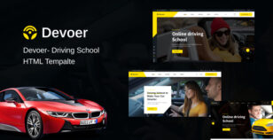 Devoer - Professional Driving Courses HTML Template by htwebvn