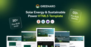 Greenaro – Renewable Energy & Solar HTML Template by ThemeWant