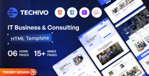 Techivo - IT Service & Consulting HTML Template by SOFT-iDesign