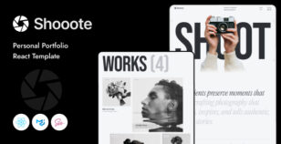 Shooote - Photography React Template by helloexpert