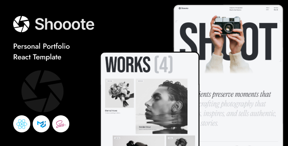 Shooote - Photography React Template by helloexpert