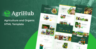 AgriHub - Agriculture and Organic HTML Template by jannat_themes