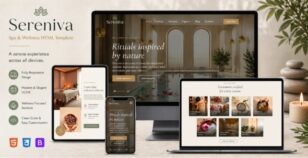 Sereniva — Spa & Wellness HTML Template by theme_crazy
