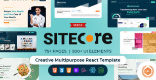 Sitecore - Creative Multipurpose React Template by webstrot