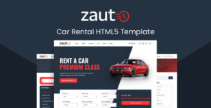 Zauto – Car Rental HTML5 Template by Themescare