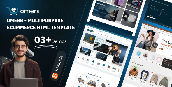 Omers – Multipurpose eCommerce HTML Template by CodeoTheme